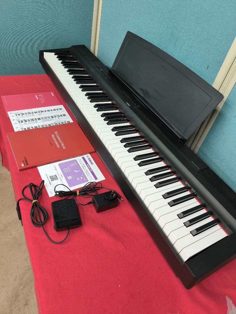 2024年製　YAMAHA/ヤマハ電子ピアノ88鍵盤　ペダル付　 P-125aB