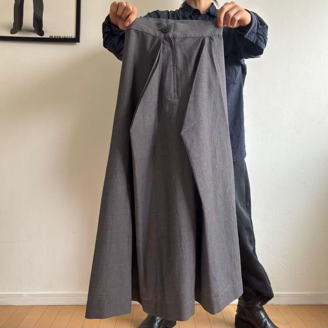 1980s 筆タグ期 issey miyake 折紙 プリーツ 立体 スカート