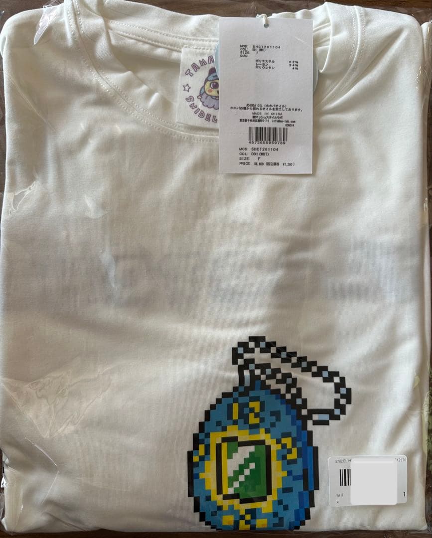 【SNIDEL ×たまごっち】 Tシャツ　ホワイト