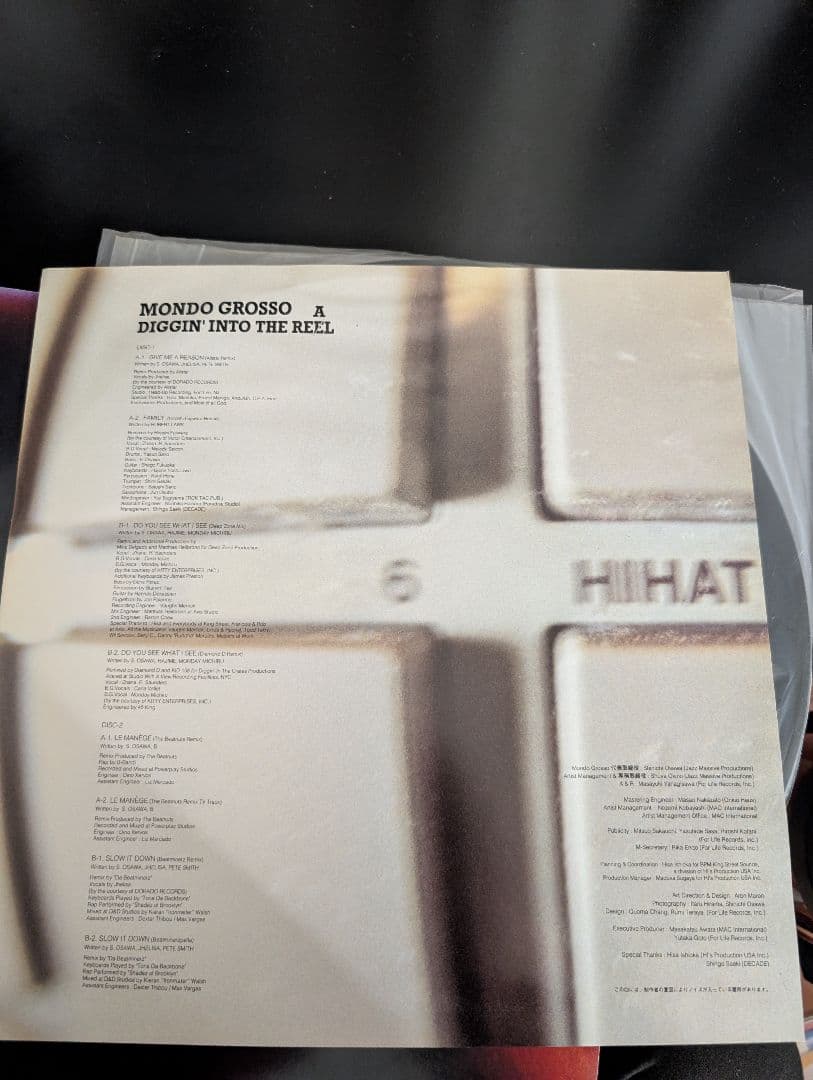 MONDO GROSSO A DIGGIN' INTO THE REALアルバム