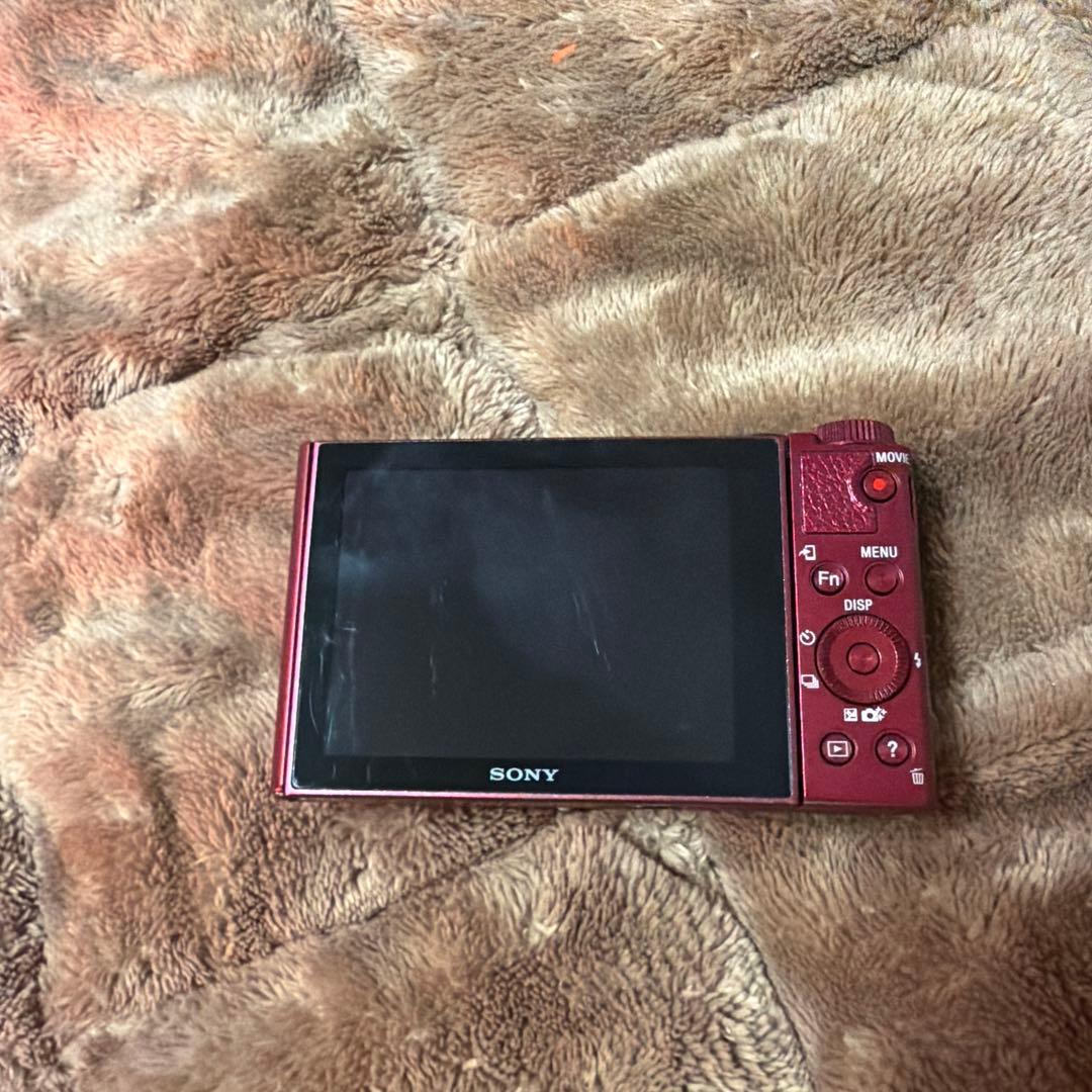 SONY Cyber-shot DSC-WX500 ボディ レッド