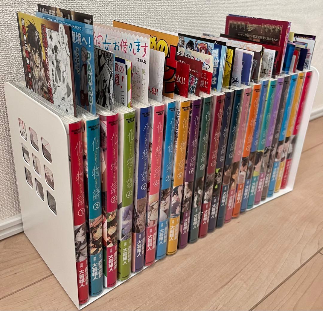 化物語 帯付き全巻初版22巻セット＆おまけ購入特典カード・映画入場特典　西尾維新