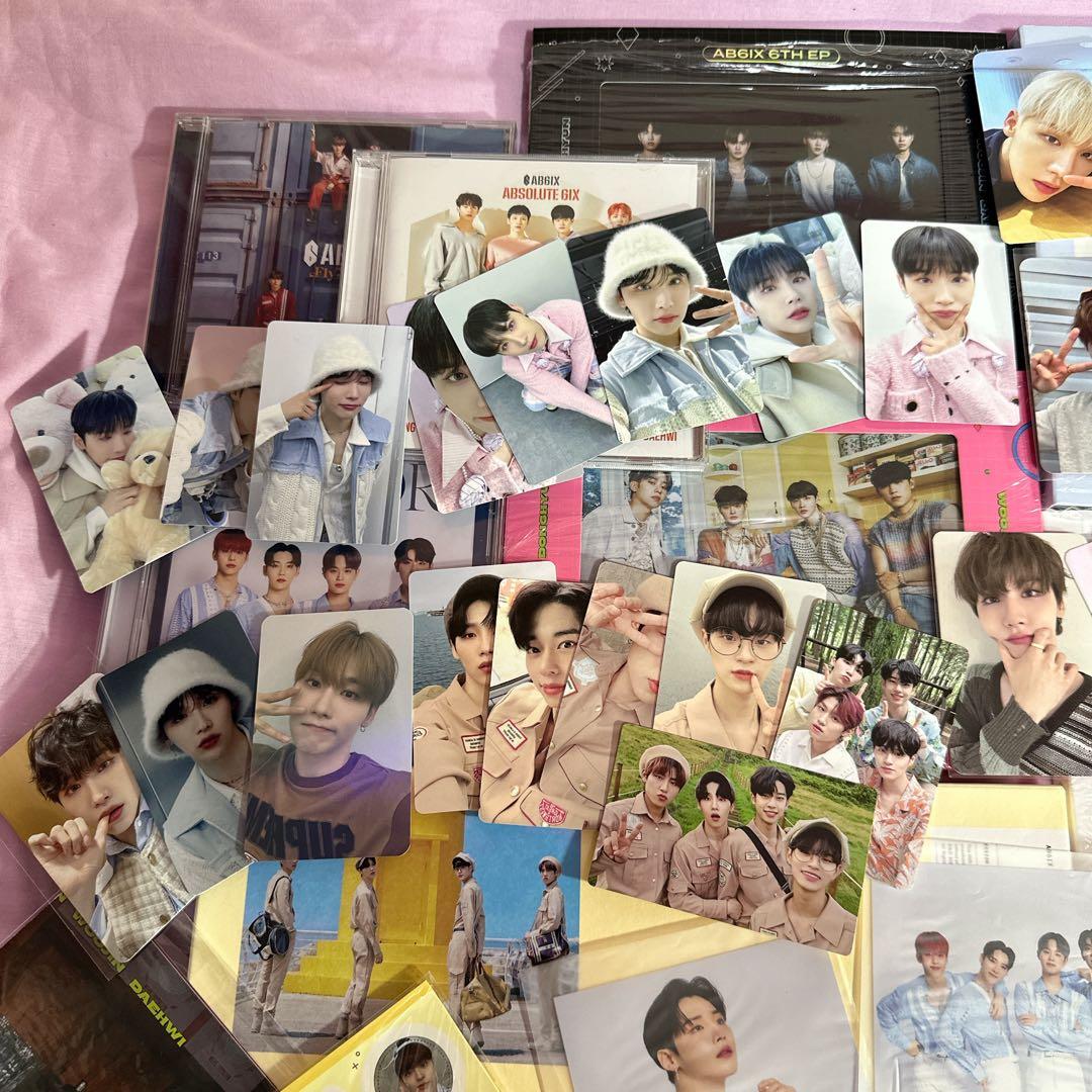 AB6IX アルバム　CD チェキ風　未公開　トレカ　ウン