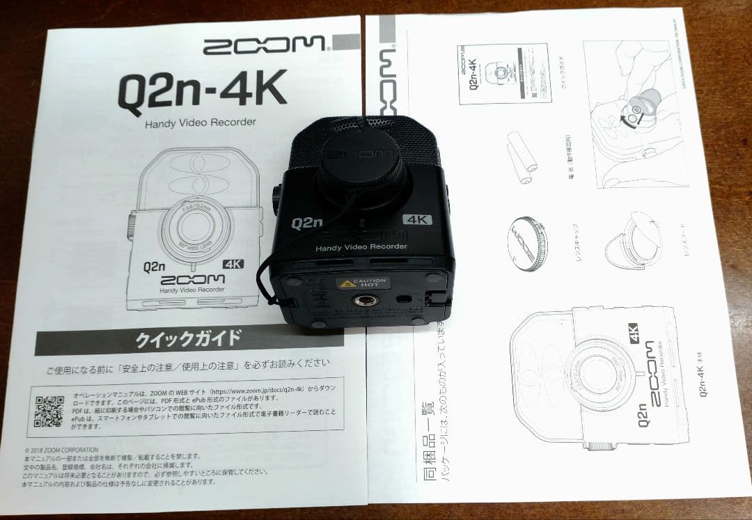 ZOOM Q2n 4K ハンディビデオレコーダー