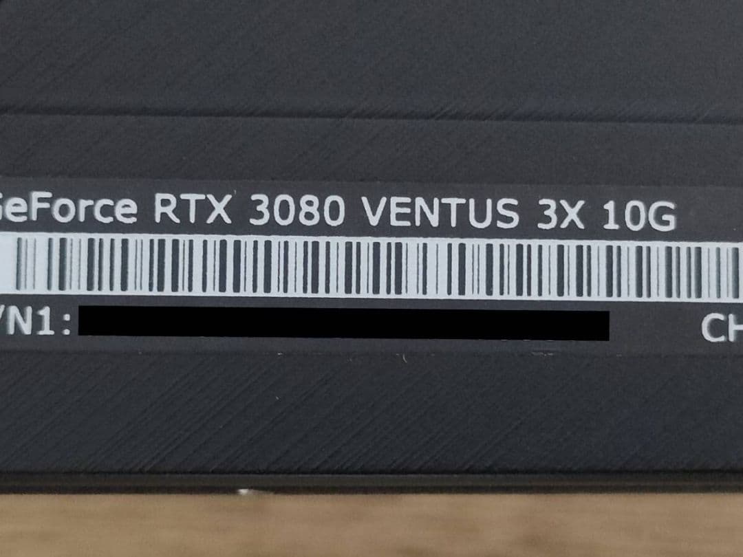 R*¹様 MSI GeForce RTX3080 10GB VENTUS 3X