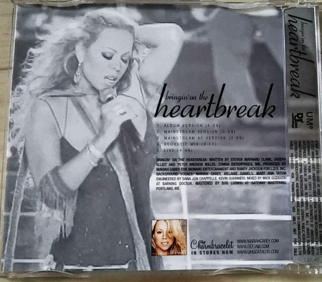 MARIAH CAREY マライア・キャリー　ブリギン・オン・ザ・ハートブレイク