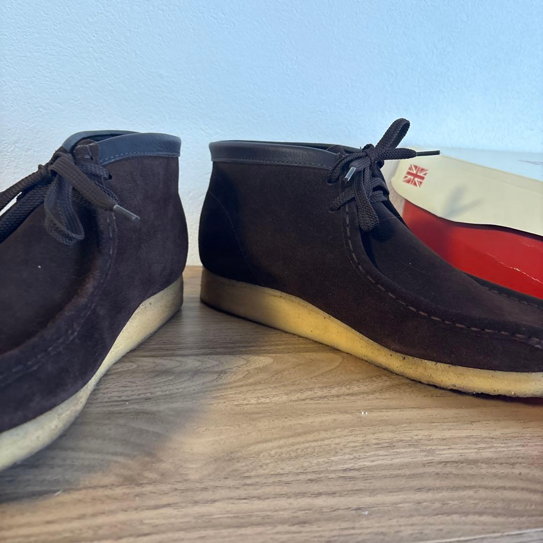 kentoClarks Wallabee ブラウン スエード　27センチ