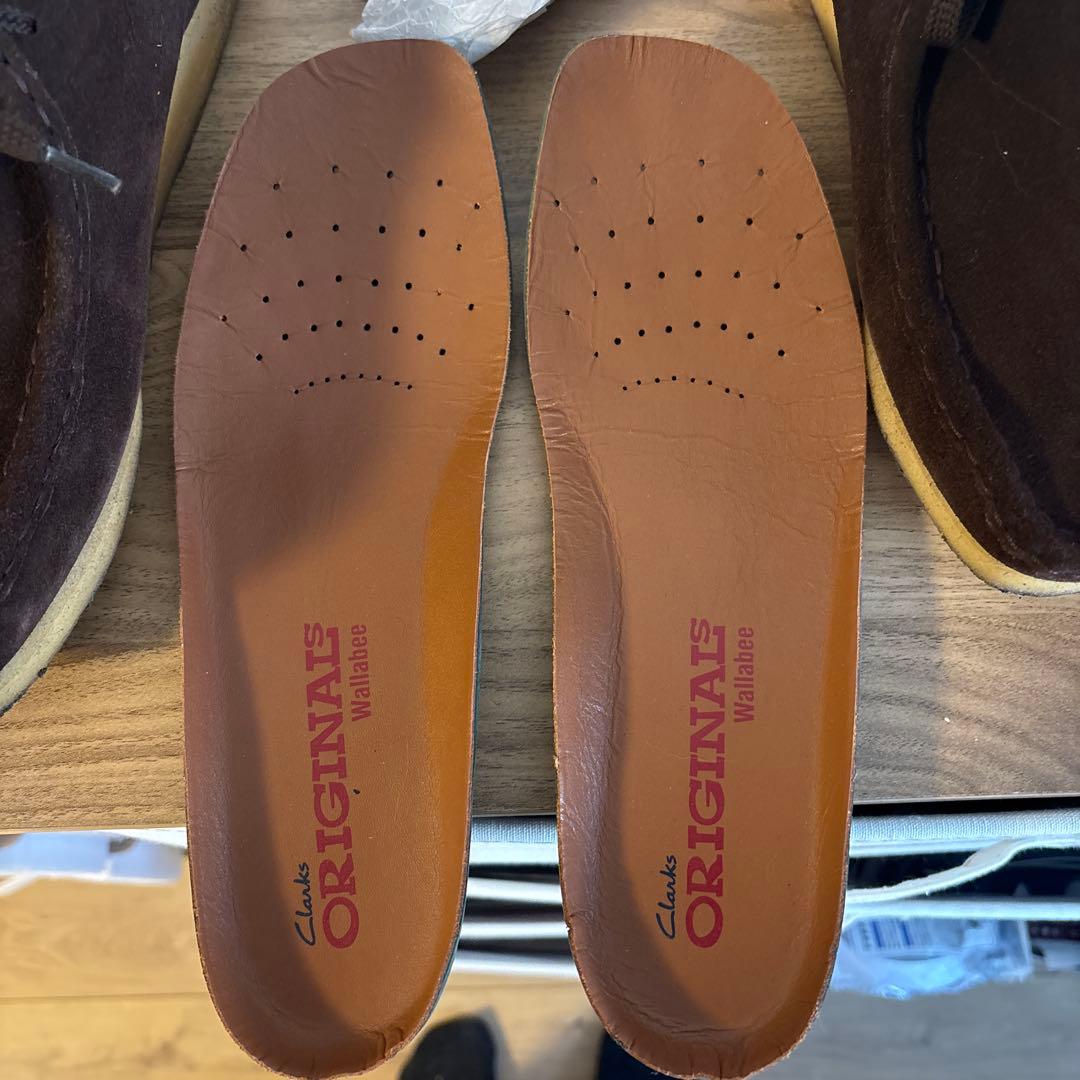 kentoClarks Wallabee ブラウン スエード　27センチ