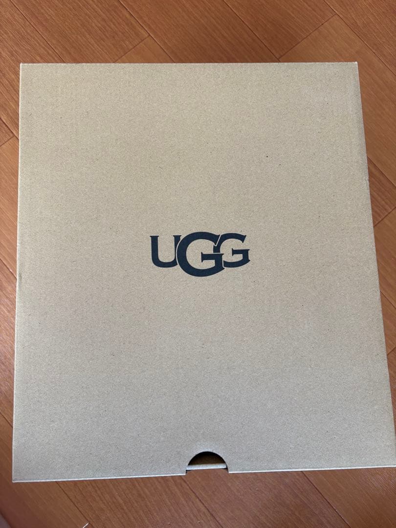 UGG ブラック ムートンブーツ厚底　25cm