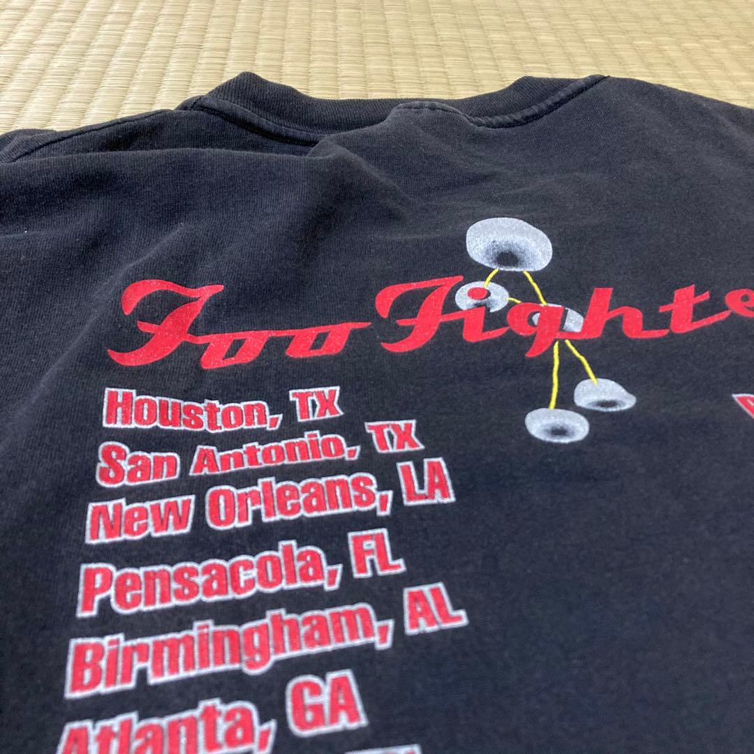 Foo Fighters ツアーTシャツ　バンT 90s ブラック　XL