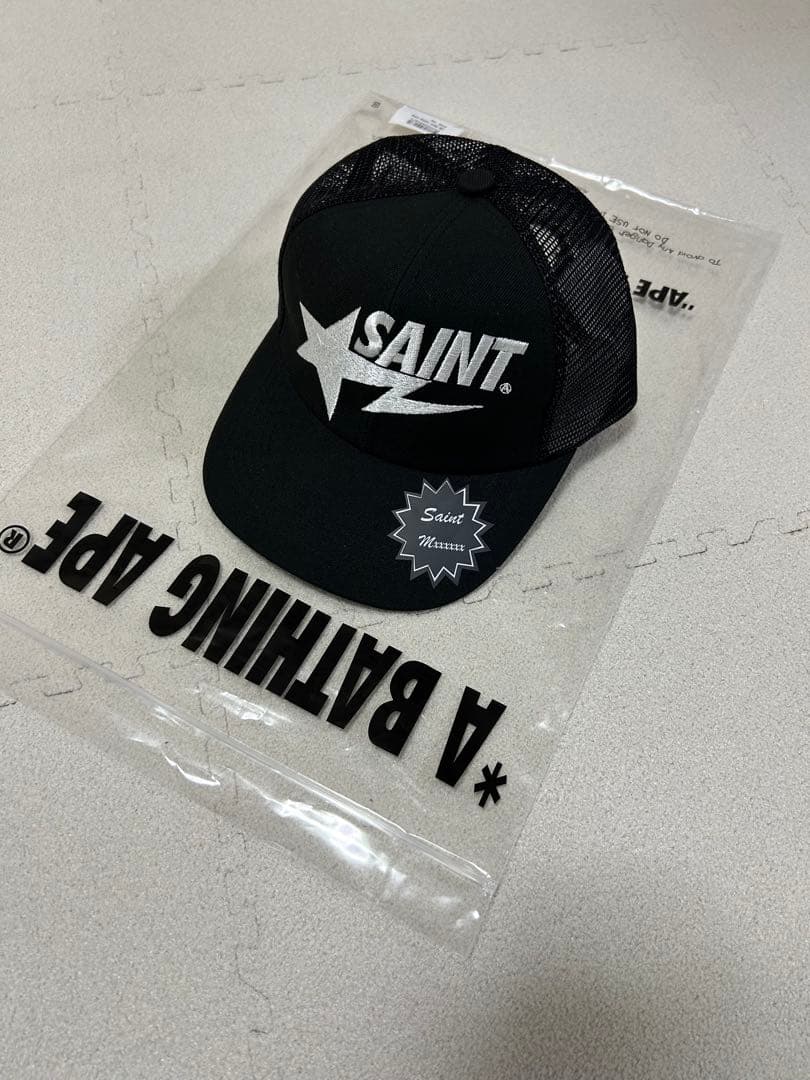 ア*キ様 SAINT Mxxxxxx × A BATHING APE® キャップ