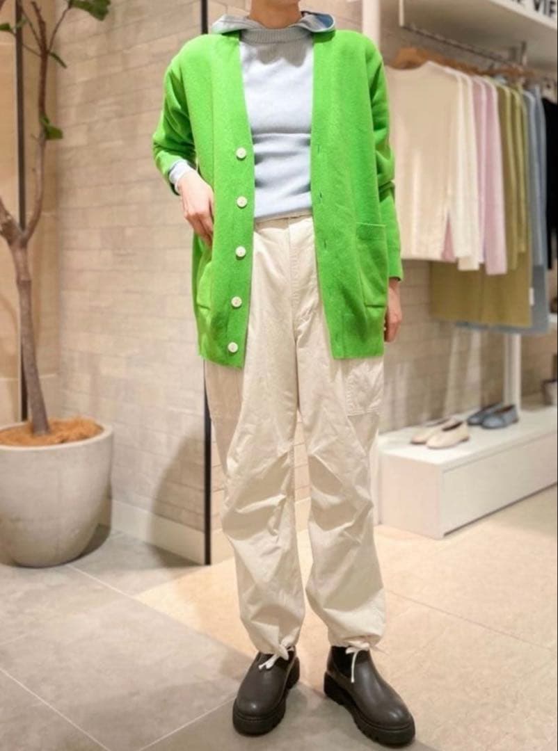 【美品】GALERIE VIE サイドゴアショートブーツ グレー 24.5