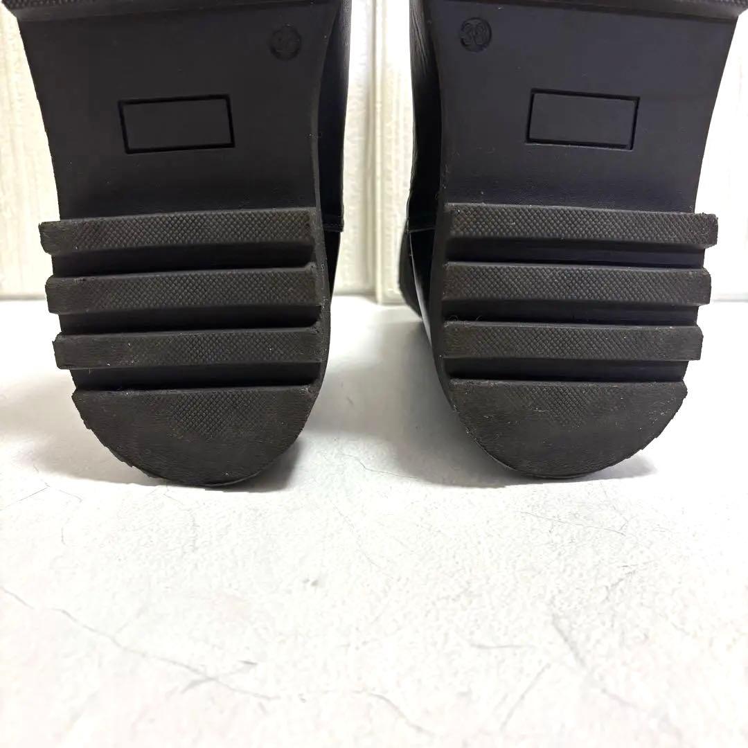 【美品】GALERIE VIE サイドゴアショートブーツ グレー 24.5