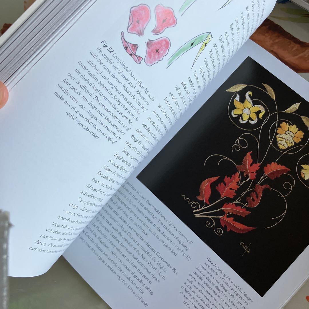 洋書　刺繍　EMBROIDERER'S YEAR　Helen M. Steven