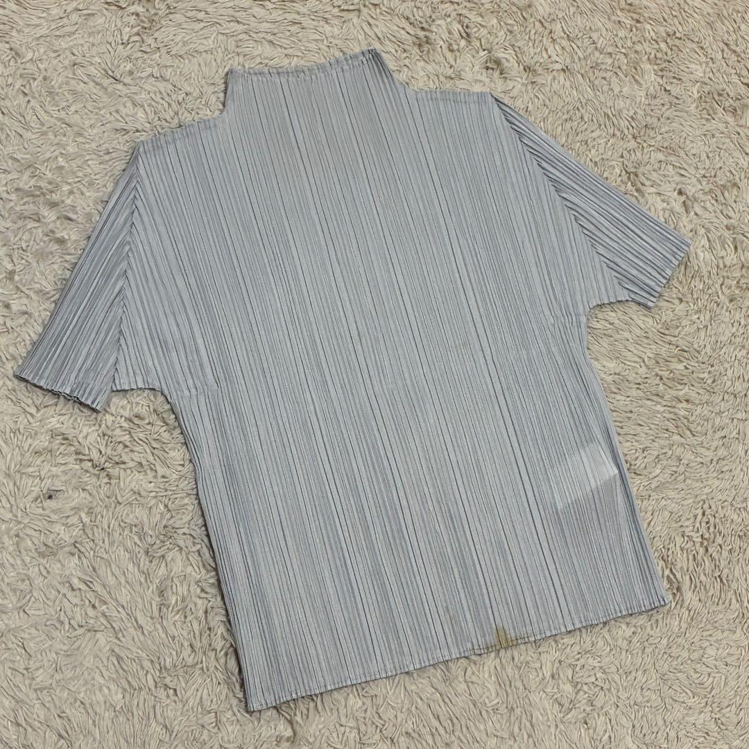 PLEATS PLEASE 3 ハイネック タートルネック Tシャツ ブラウス