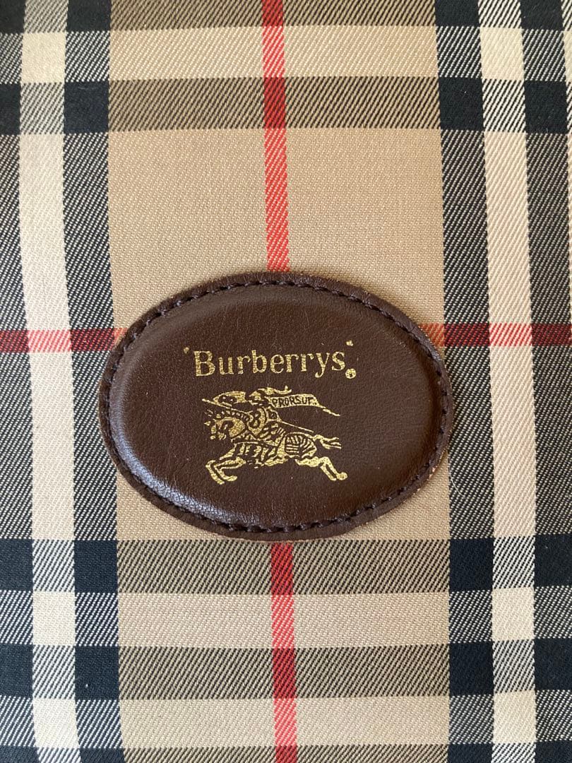 バーバリー　ビンテージボストンバッグ
