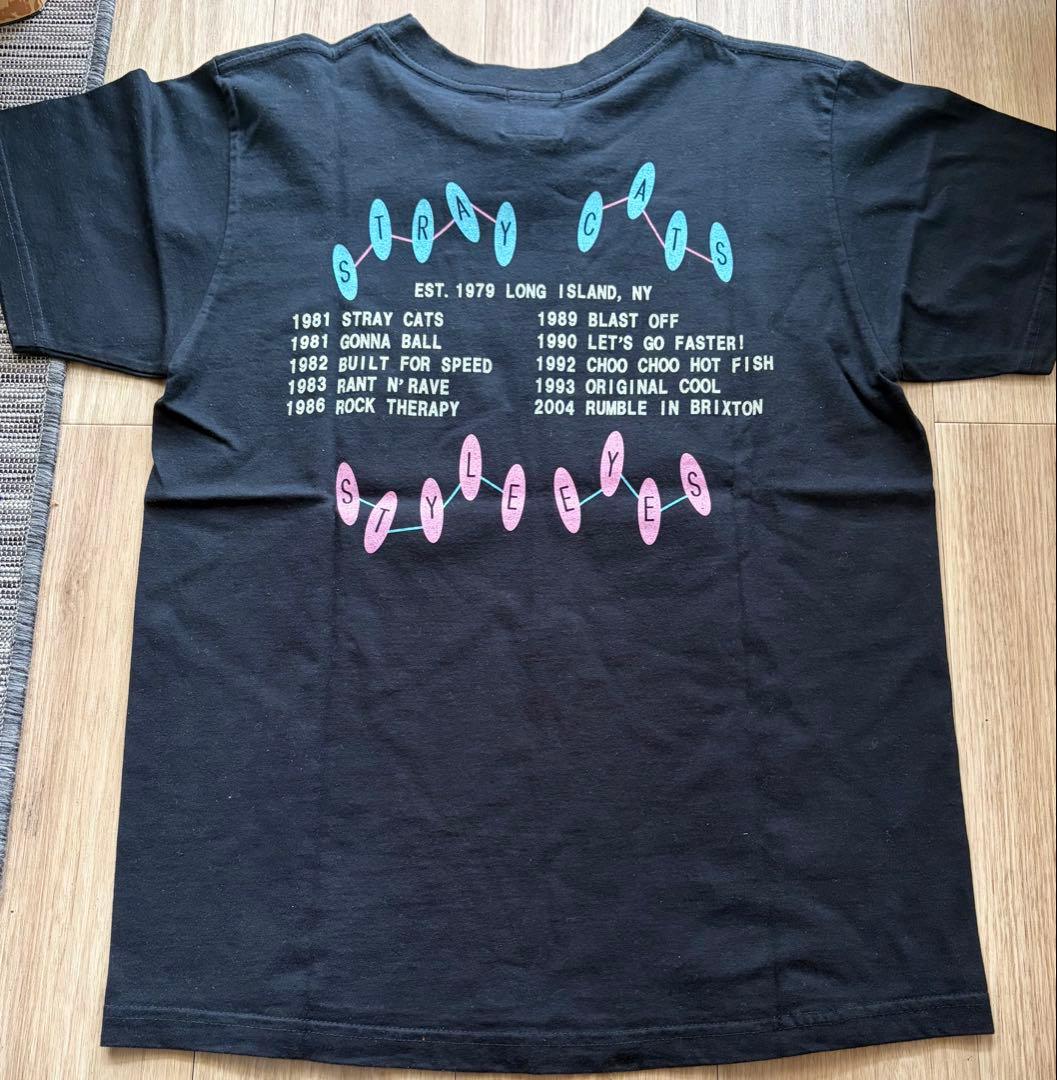 Stray Cats 東洋エンタープライズ Tシャツ Mサイズ未使用新品。