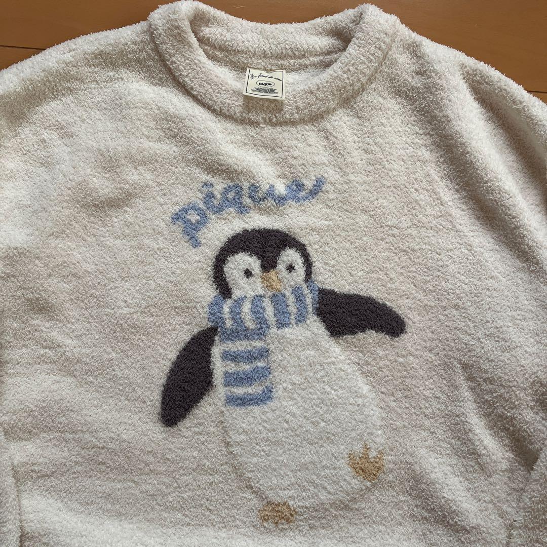 ジェラートピケ　ペンギン　フリーサイズ