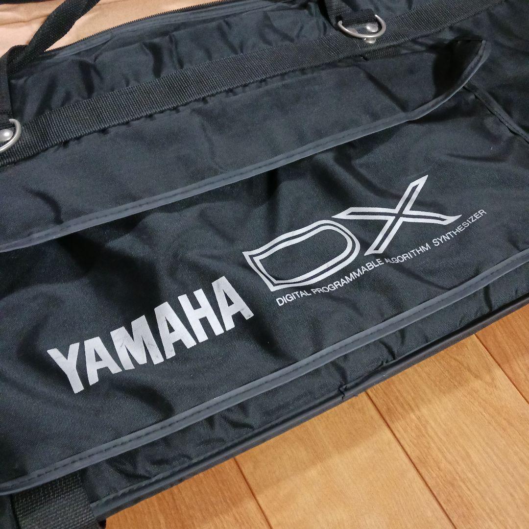 YAMAHA DX7 II-D ジャンク　譜面台　ソフトケース付き