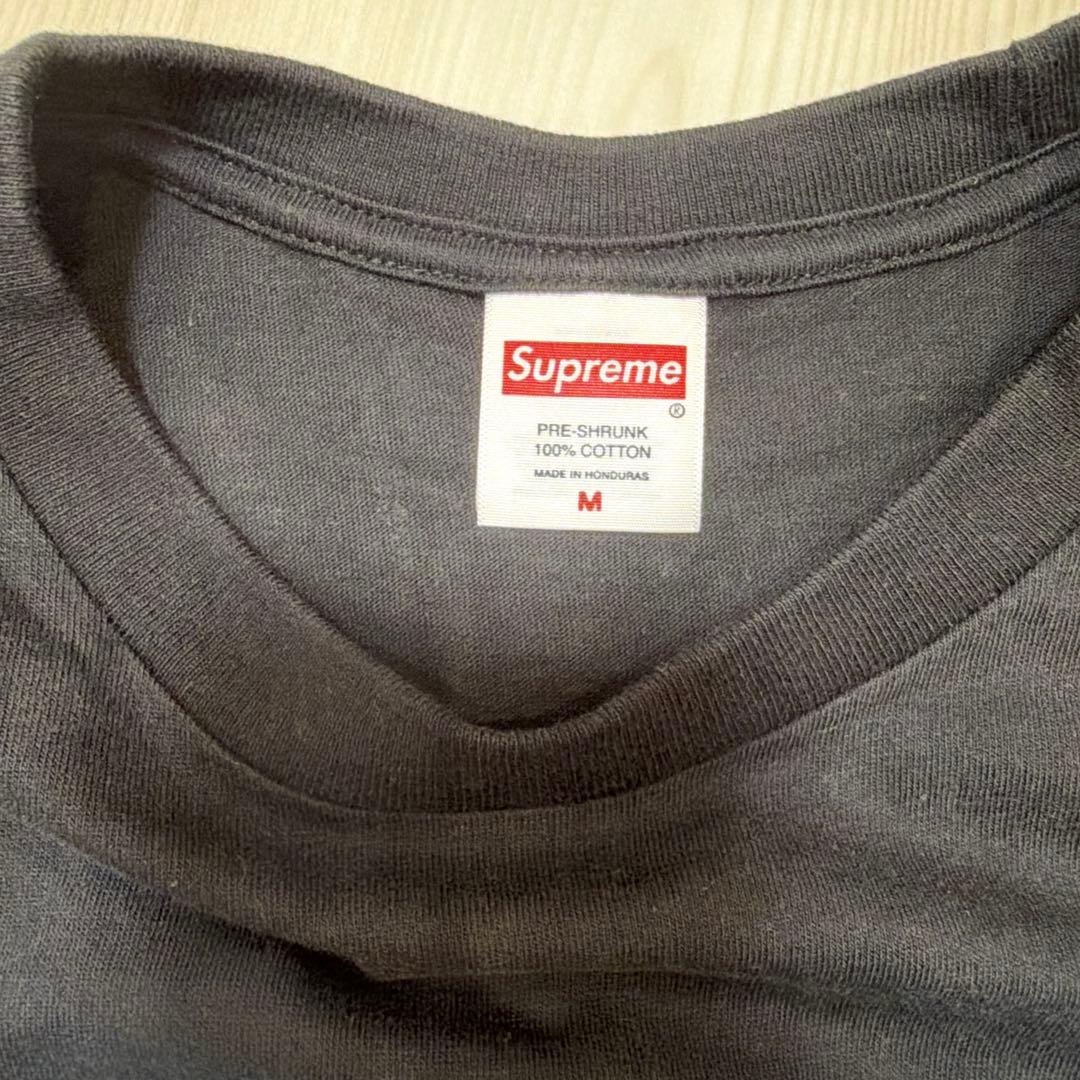 Supreme ブラック Tシャツ M