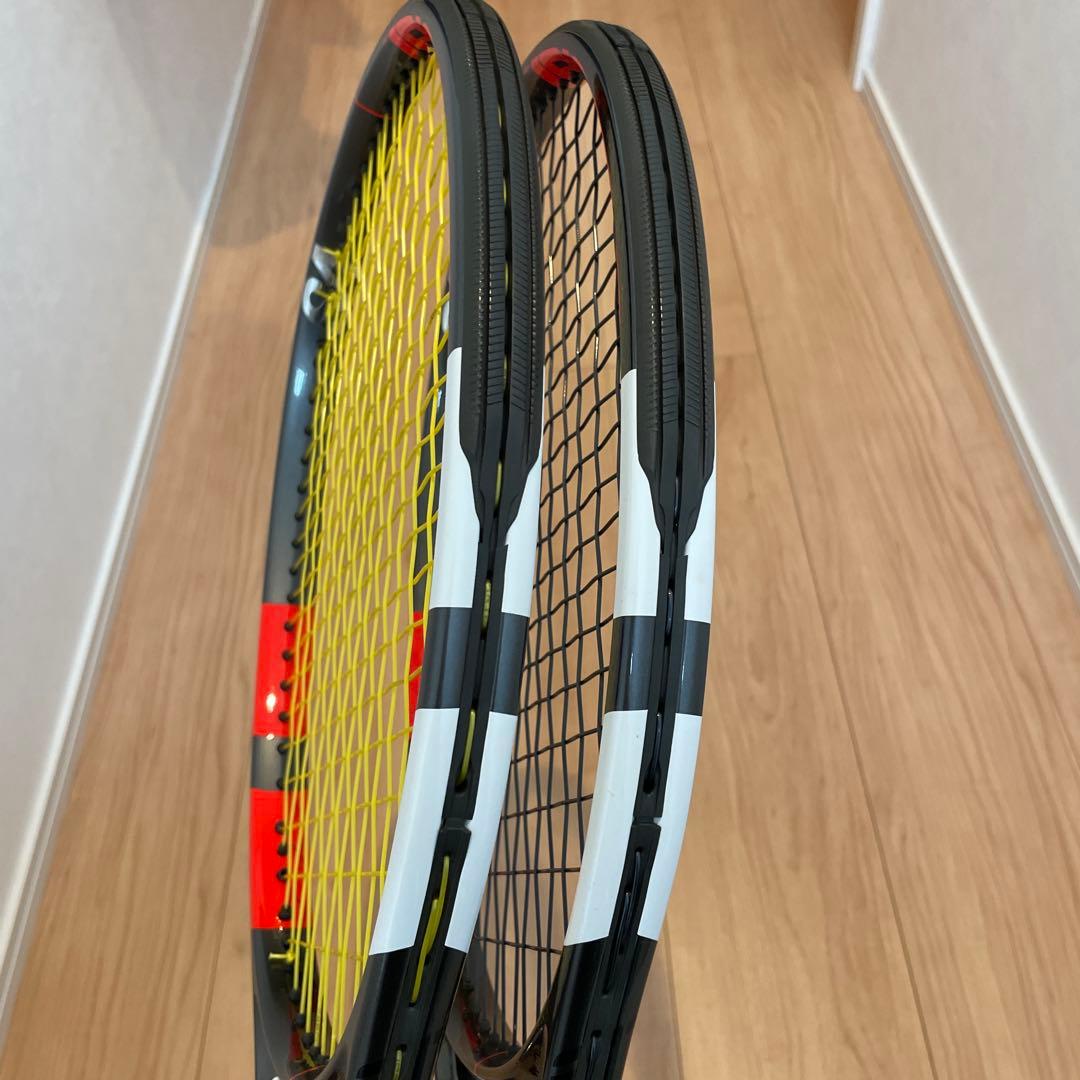 藤*哉様 Babolat Pure Strike VS 極美品2本セット グリッ