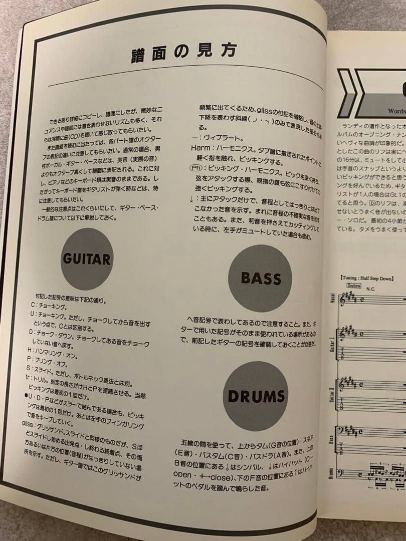 OZZY OSBOURNE DIARY OF A MADMAN バンドスコア