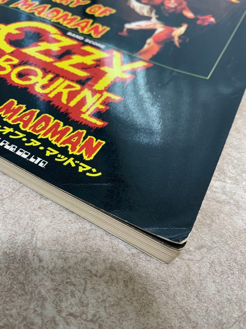 OZZY OSBOURNE DIARY OF A MADMAN バンドスコア
