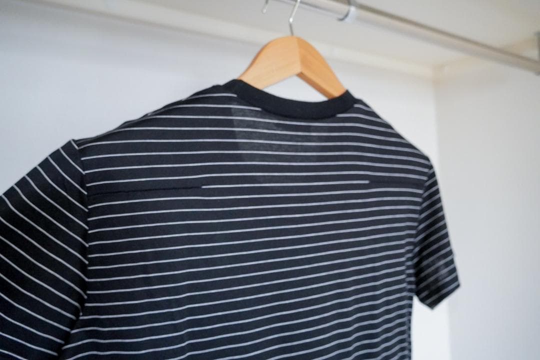 Dior Homme 09AW Bee刺繍 ボーダーカットソー XS