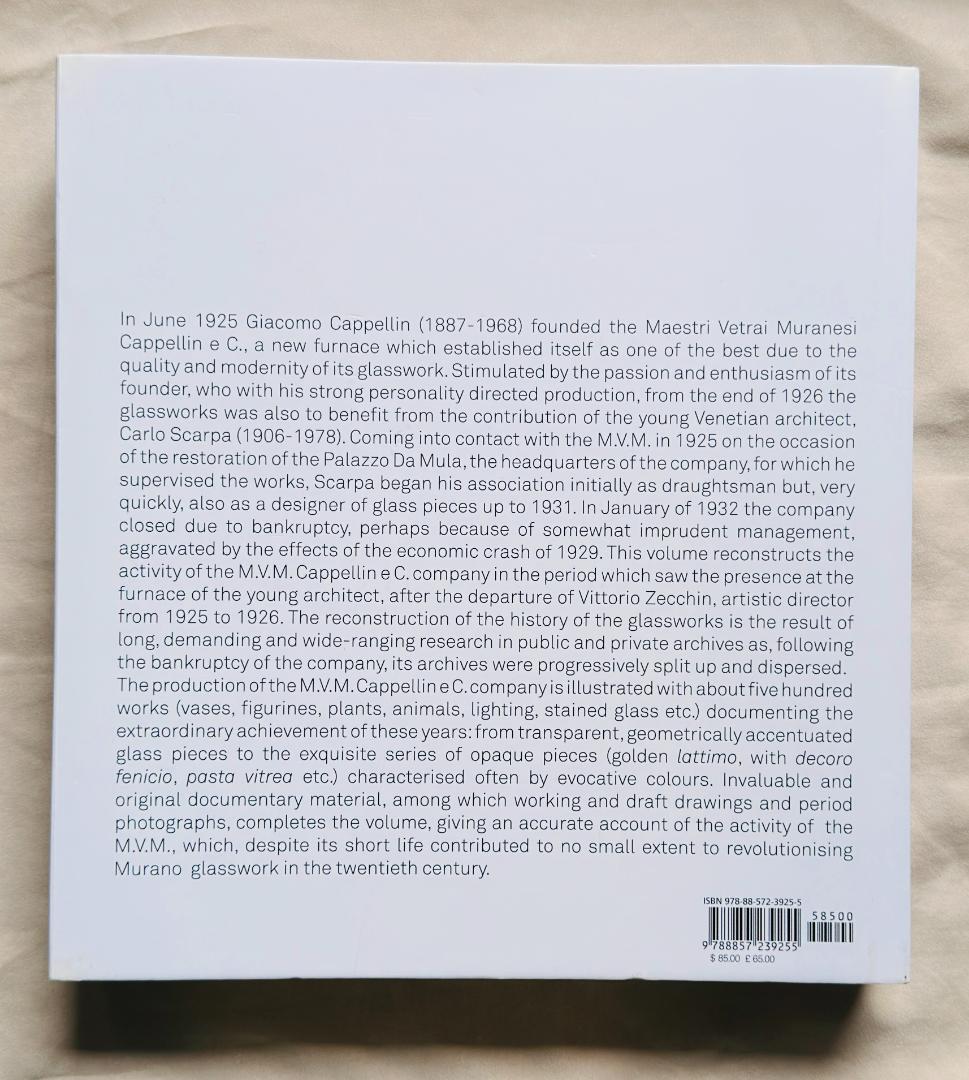 御値引◉ The M.V.M. Cappellin Glassworks and