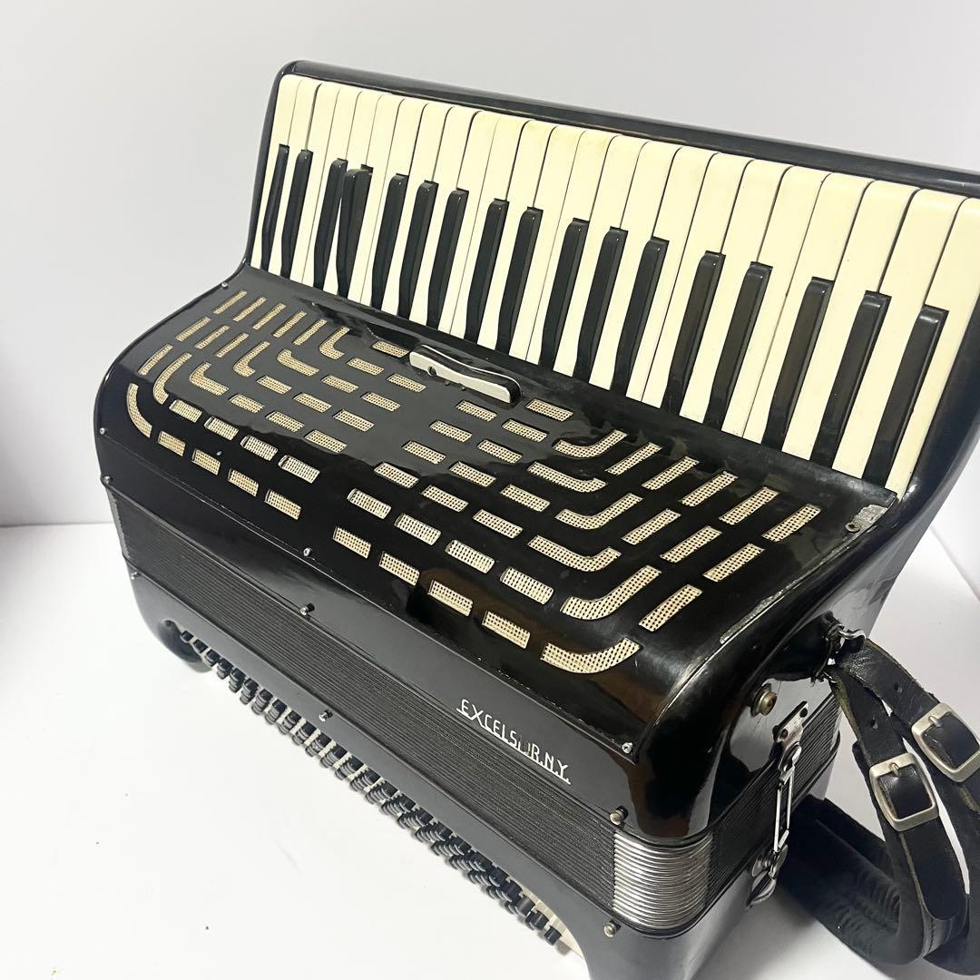 【som】EXCELSIOR エキセルシャー アコーディオン 41 現状品