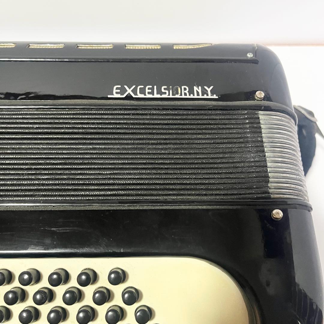 【som】EXCELSIOR エキセルシャー アコーディオン 41 現状品