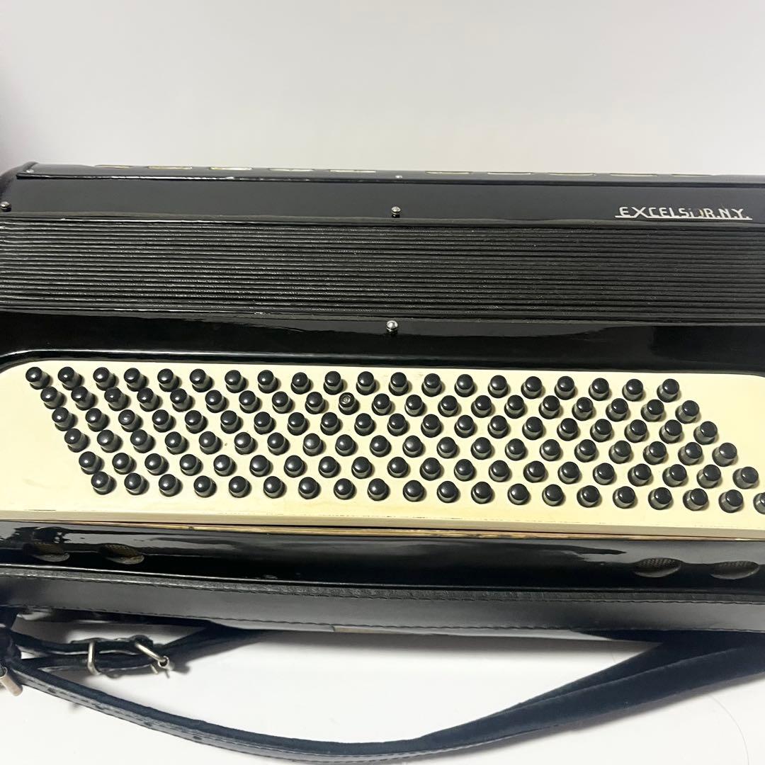 【som】EXCELSIOR エキセルシャー アコーディオン 41 現状品