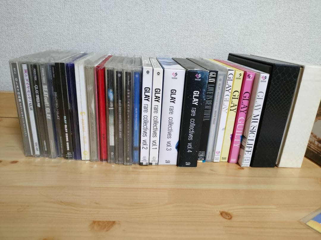 GLAY シングルCD アルバムCDセット