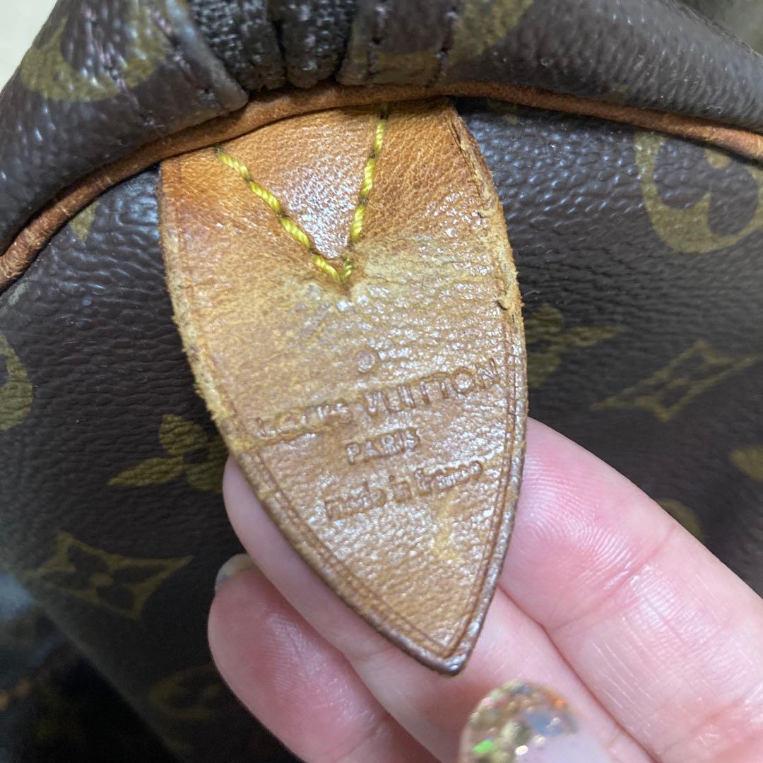 【最終価格超美品】Louis Vuitton ボストンバッグ大 ブラウン