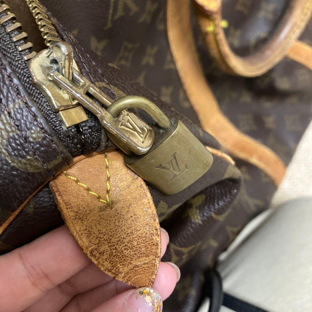 【最終価格超美品】Louis Vuitton ボストンバッグ大 ブラウン