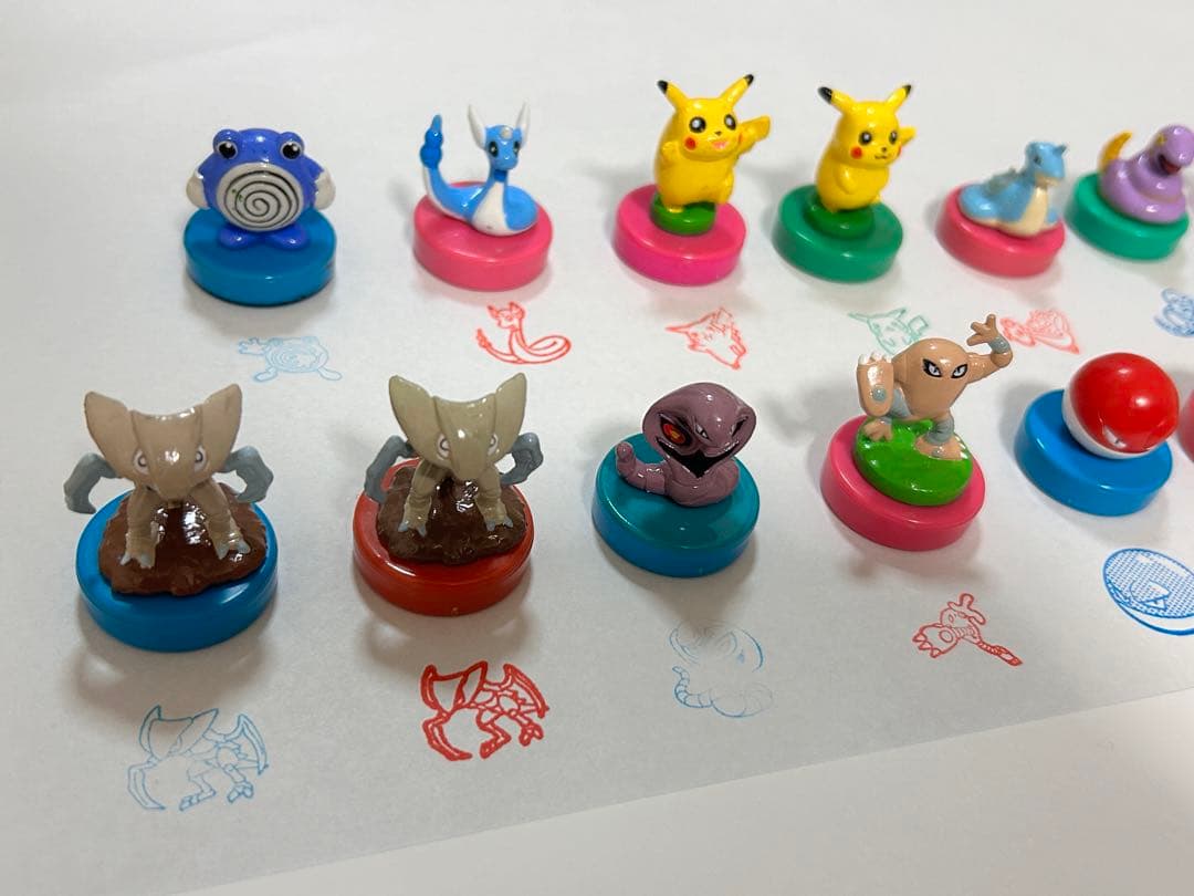 ポケモン スタンプ フィギュア ハンコ ミニフィギュア 任天堂