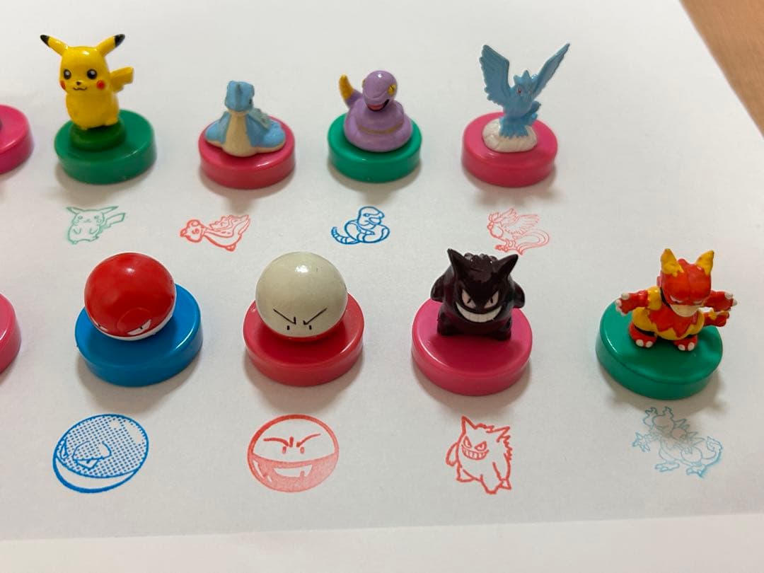 ポケモン スタンプ フィギュア ハンコ ミニフィギュア 任天堂
