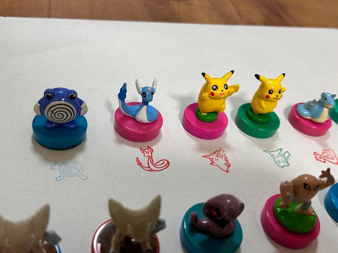 ポケモン スタンプ フィギュア ハンコ ミニフィギュア 任天堂