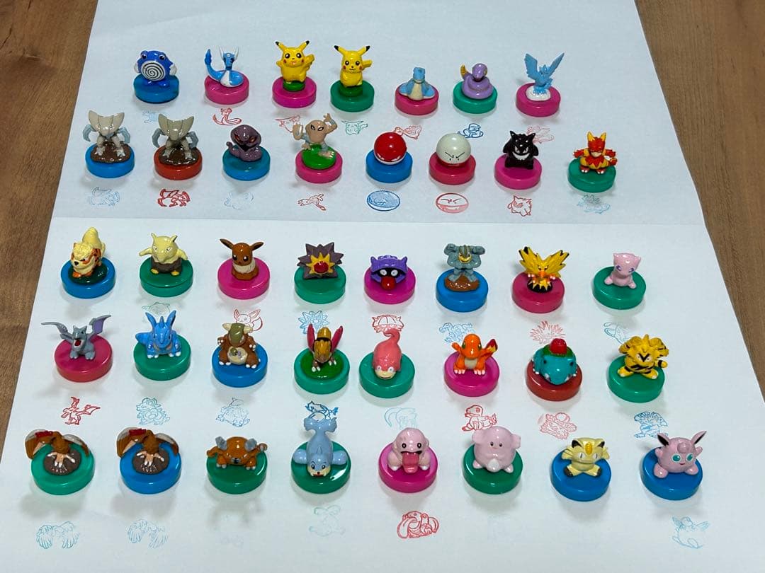 ポケモン スタンプ フィギュア ハンコ ミニフィギュア 任天堂