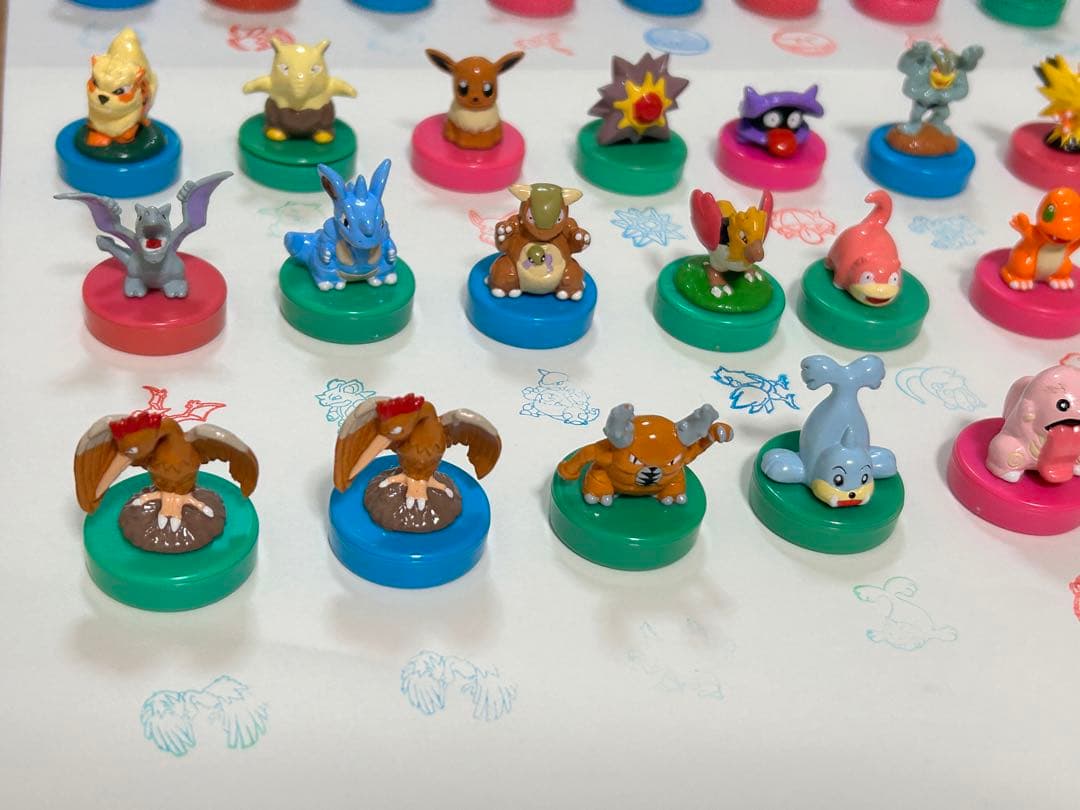 ポケモン スタンプ フィギュア ハンコ ミニフィギュア 任天堂