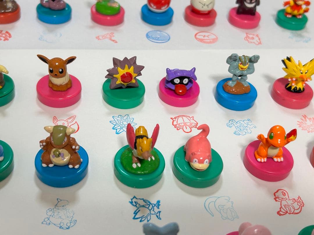 ポケモン スタンプ フィギュア ハンコ ミニフィギュア 任天堂