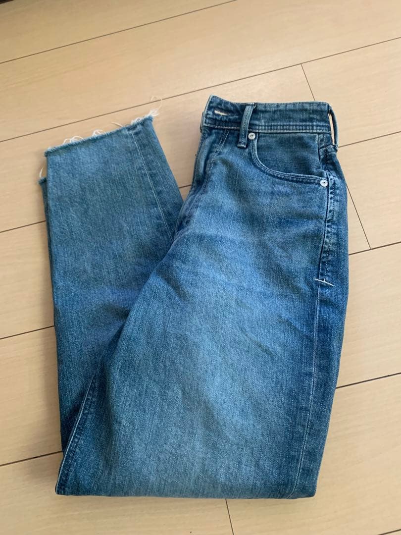 YANUK × anuans Curvy Denim ハイウエスト デニム