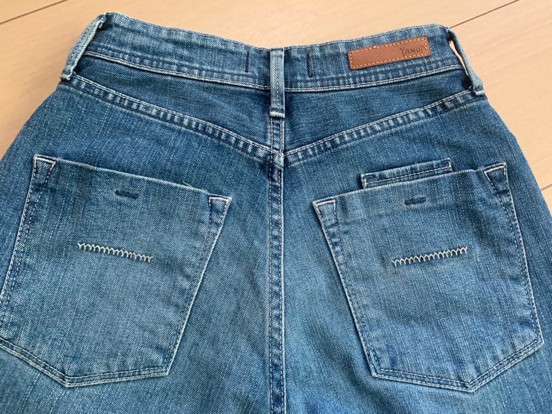 YANUK × anuans Curvy Denim ハイウエスト デニム