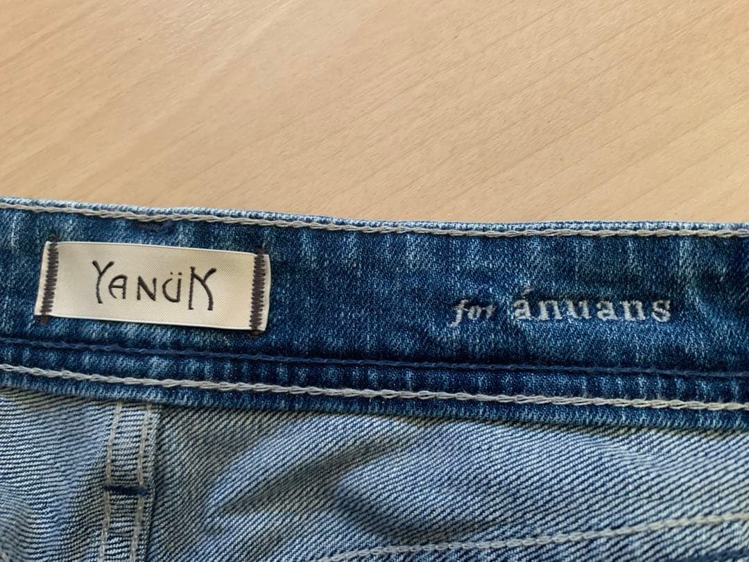 YANUK × anuans Curvy Denim ハイウエスト デニム