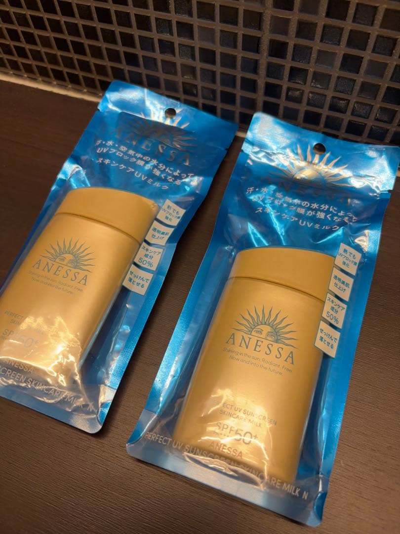 ANESSA　アネッサ　スキンケア　UV　ミルク　SPF50+　３本　セット