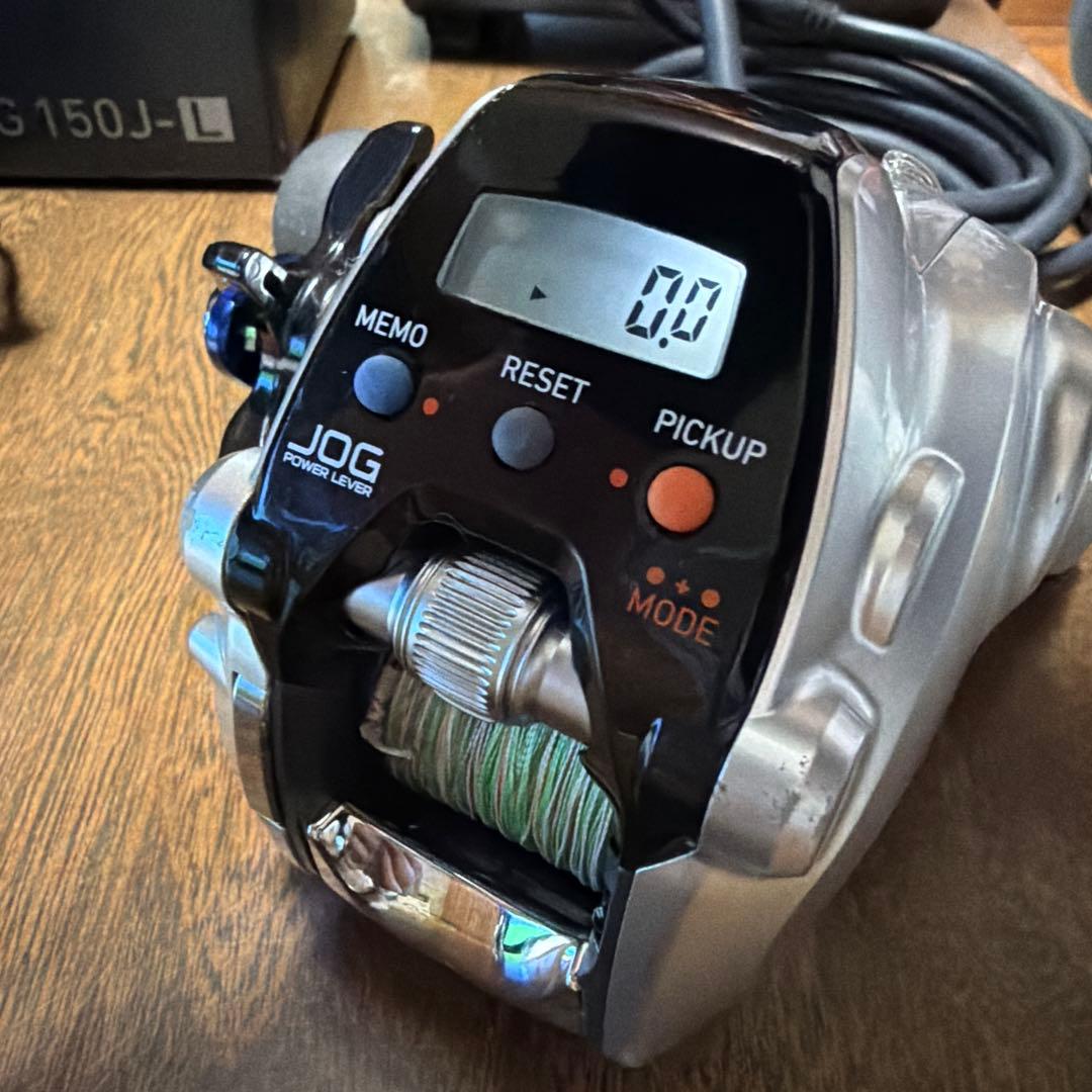 【美品】ダイワ シーボーグ 150J-L 左ハンドル バッテリー&充電器セット