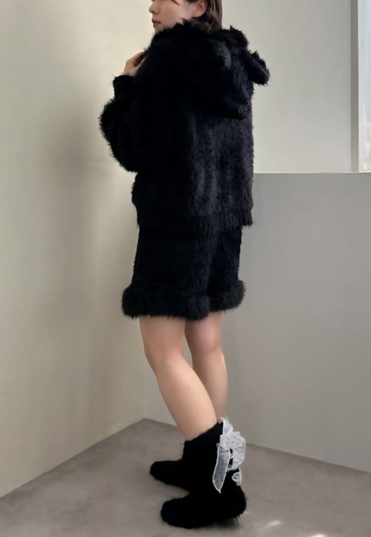 限定 ほぼ未使用 SNIDEL  nekomimi パーカー ショーツ