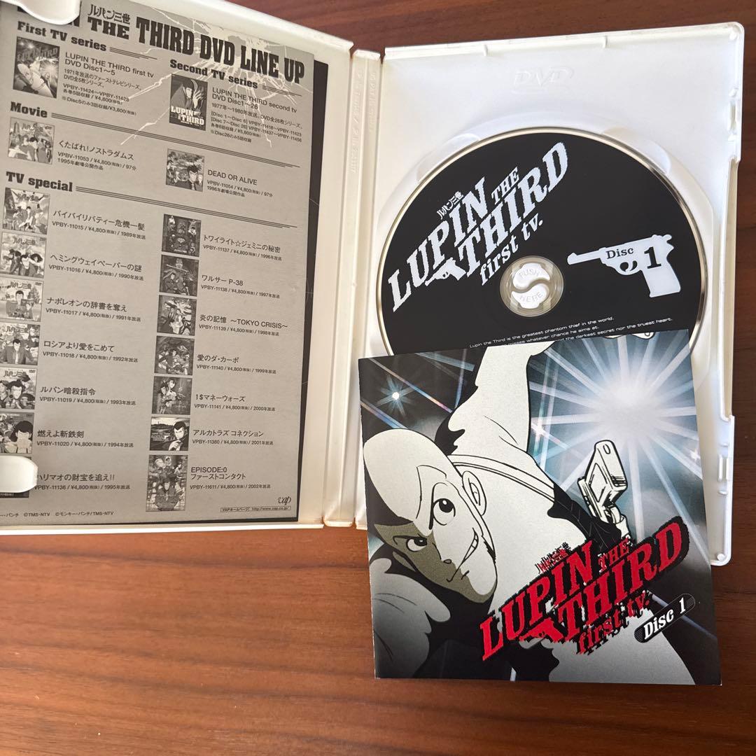 アニメ LUPIN THE THIRD first tv.DVD Disc1~5