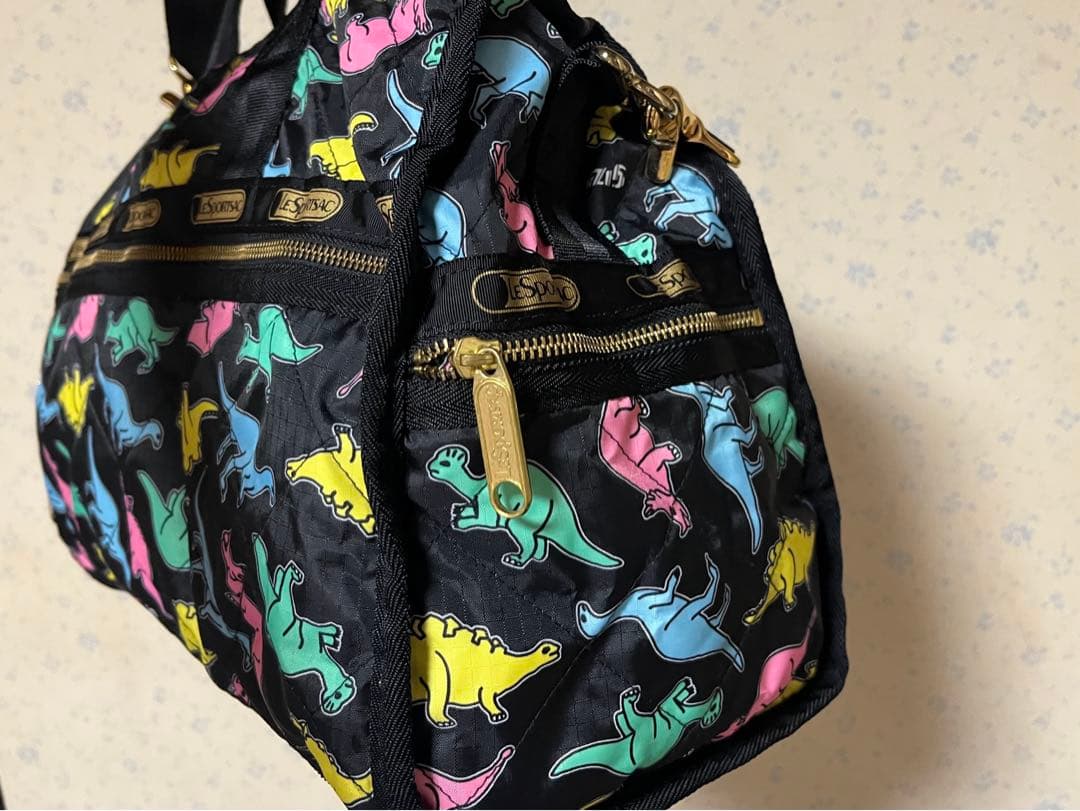 【美品】レスポートサック　ジョイリッチコラボ　ボストンバッグ