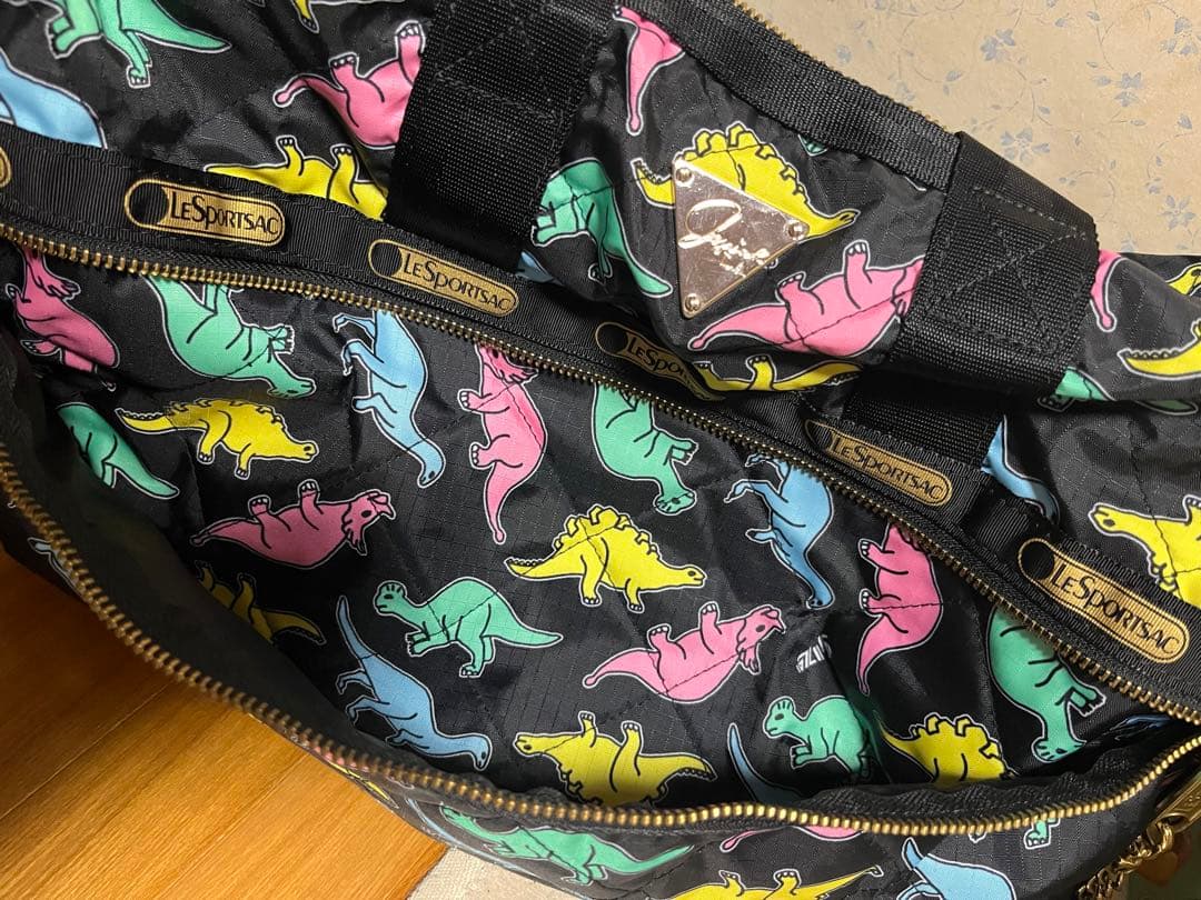 【美品】レスポートサック　ジョイリッチコラボ　ボストンバッグ